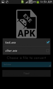 Apk to exe converter software for pc